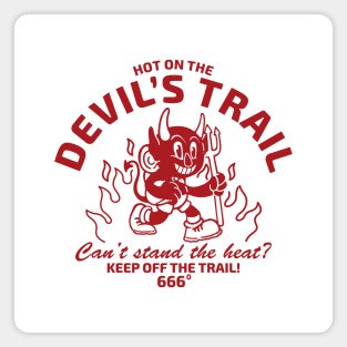 Devil in vintage style Magnet